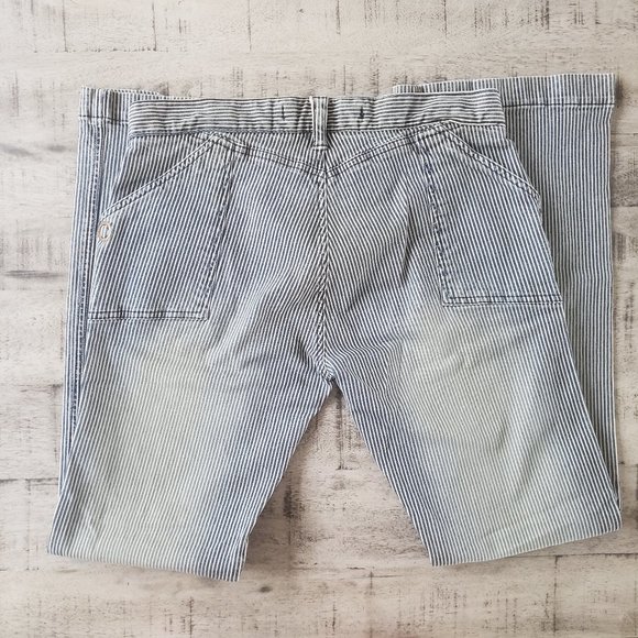 Express Conductor Striped Jeans Size 9/10 - Picture 2 of 16